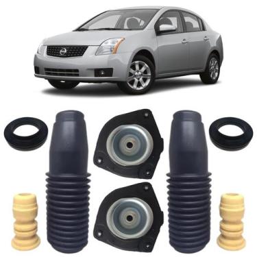 Imagem de Kit Coxim Batente Amortecedor Dianteiro Sentra 2007 a 2012 - Solupe Pa
