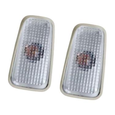 Imagem de Generic 2 peças Indicador lateral Luzes de repetidor 96137021 Fácil de usar visibilidade prática elegante e elegante