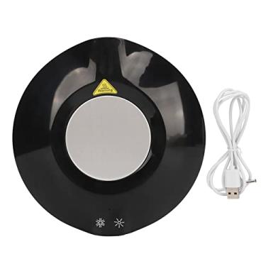 Imagem de Aquecimento Cooling Copo tapete USB Café elétrico mais quente Bebendo mais refrigerador Máximo 65 graus para xícaras de cerâmica xícaras de aço inoxidável garrafas de leite em