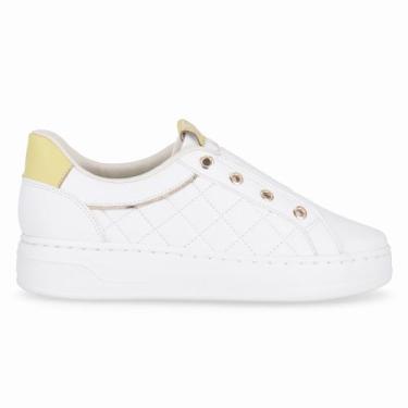Imagem de Tênis Beatriz Anabela Médio Branco Neve com Lima - PICCADILLY, 37
