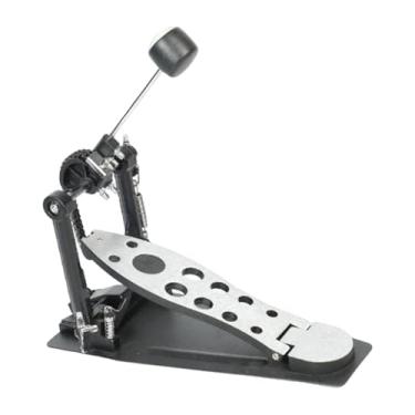 Imagem de Kokiya Pedal de bumbo, pedal de bateria com acionamento por corrente dupla, para bateria eletrônica