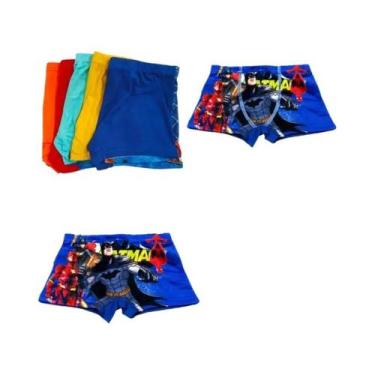 Imagem de Cuecas Boxer Infantil Do Homem-Aranha Multipack Com Estampa De Super-H