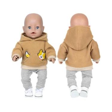 Imagem de Traje De Raposa De 17 Polegadas Para Bonecas Recém-nascidas, Roupas, S