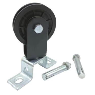 Imagem de Colaxi Polia de ginástica para exercícios, acessório multifuncional resistente, polia de ginástica, roda, equipamento de exercícios, Diâmetro Da Roda 9