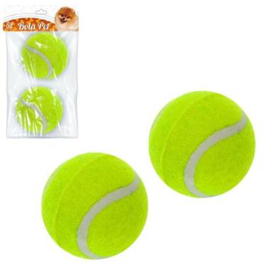 Imagem de Brinquedo Treinamento Divertido Pet com Bola de Tênis Não Tóxica - art