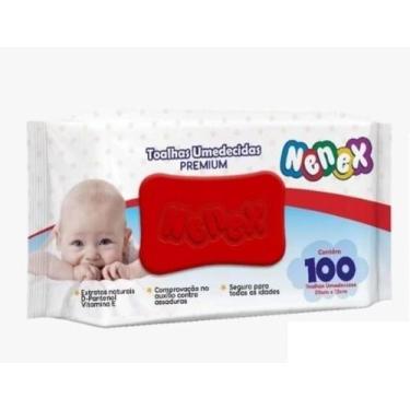 Imagem de Toalhas Umedecidas Premium (Veganas) Nenex - 100 tiras