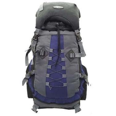 Imagem de Mochila Cargueira Trekking 60L Compartimentos Separados - Fashion Styl