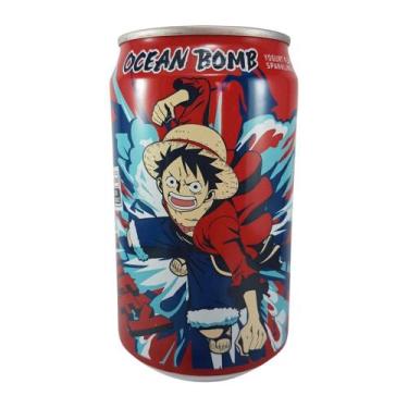 Imagem de Refrigerante Ocean Bomb Lata 330 ml Iogurte One Piece - Luffy