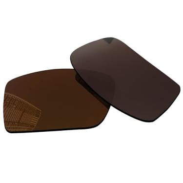 Imagem de Acefrog Lentes de reposição polarizadas de 1,5 mm para óculos de sol Oakley Gascan OO9014 60 mm, material atualizado, resistente a impactos - Bronze marrom polarizado - 1,5 mm