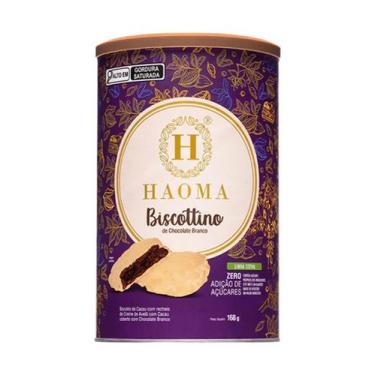 Imagem de Biscottino c/ cobertura chocolate branco (stevia) - 168g - HAOMA