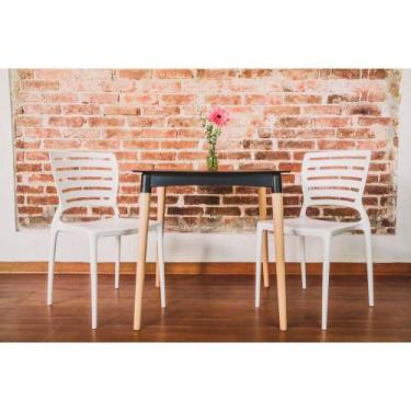 Imagem de Cadeira Sofia Encosto Horizontal Branca Tramontina 92237010