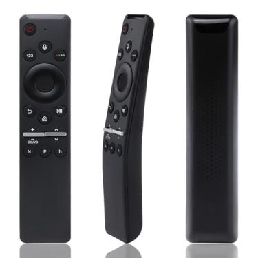 Imagem de Controle remoto por voz BN59-01312G, controle remoto de substituição por voz BN59-01312G compatível com Samsung Smart TV com Netflix, Prime Video, botão Hulu
