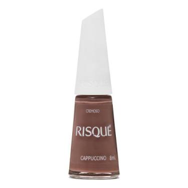 Imagem de Esmalte Risqué Nude Cremoso Cappuccino 8ml, 8ML, Nude