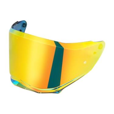 Imagem de JQF Gear Viseira de capacete para capacete Sedici Duale Mips Parlare para capacetes de carbono forjado SEDICI escudo de substituição (REVO-vermelho)