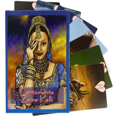 Imagem de Baralho Tarot Oráculo Deck Cigano Jogo De Cartas - Selecione