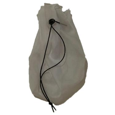 Imagem de Kit 4 Coador Voal Voil Cinza Leites Vegetais Sucos Verdes