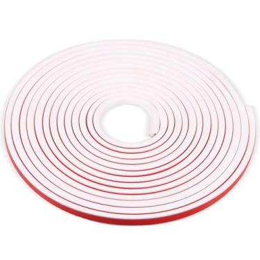 Imagem de FALESOUL Escondedor de cabos, parede de cobertura de cabo de 26,2 m, capa de cabo autoadesivo para fios, corretivo de cabo de parede flexível para gerenciamento de cabos L 1,55 A 0,99 cm branco (26,2