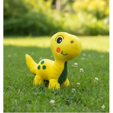 Imagem de Dinossauro Pelúcia Presente Criança Dino 28cm Antialérgico - DW confec