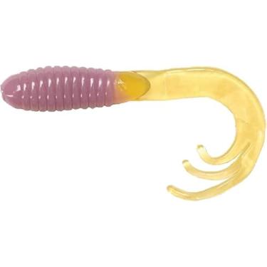 Imagem de Big Bite Baits Garra de ponta tripla de 5 cm/chiclete verde-limão (pacote com 100)