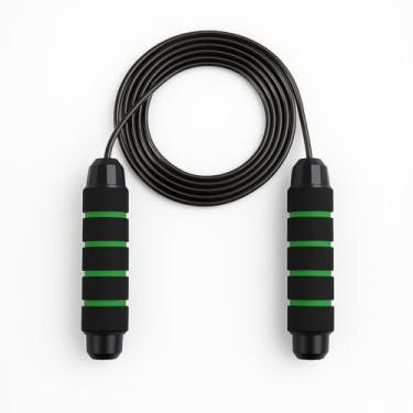 Imagem de Corda de Pular Cross Speed Rope Rolamento Profissional Fit (Verde)
