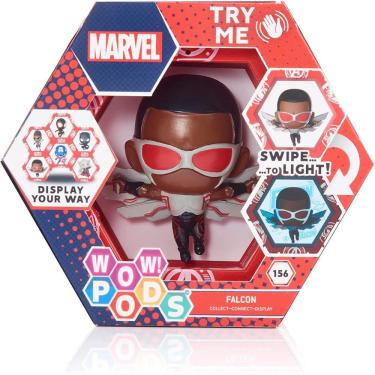 Imagem de WOW Pods Falcon Light-Up Figura Vingadores Coleção Marvel