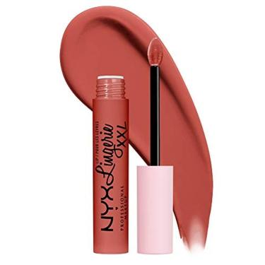 Imagem de NYX PROFESSIONAL MAQUIAGEM Lip Lingerie XXL Matte Batom Líquido - Peach Flirt (Pêssego Laranja)