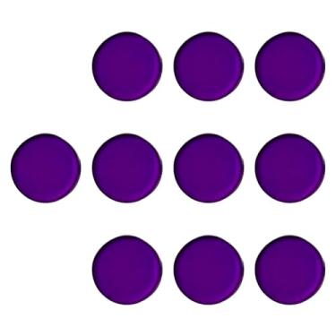 Imagem de UGPLM 10x Pontas de taco de sinuca Almofadas Acessórios de bilhar Acessórios de taco de sinuca Peças de reposição Almofadas de virola para bar Lazer Sala de, Tolet