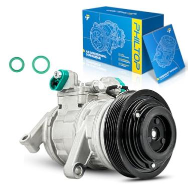 Imagem de PHILTOP Compressor AC compatível com Grand Cherokee 4,7L, compressor de ar condicionado 1999-2004