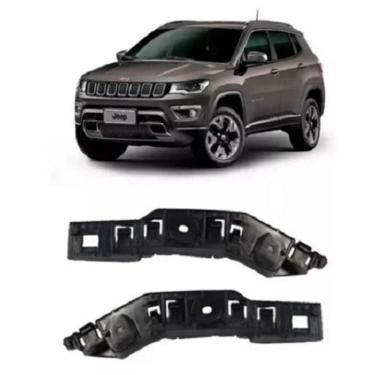 Imagem de Guia Parachoque Dianteiro Jeep Compass 2016 17 2018 19 2020