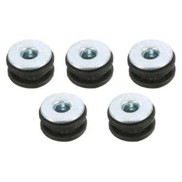 Imagem de BYYINGSUS Kits sortidos de parafusos de borracha para motocicleta, parafusos de carenagem, alívio de pressão, amortecedor, arruela, kit de bucha de choque (5 peças)