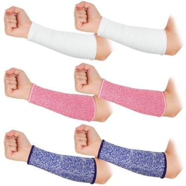 Imagem de Protetores de braço Sintege para pele fina, manga resistente a cortes