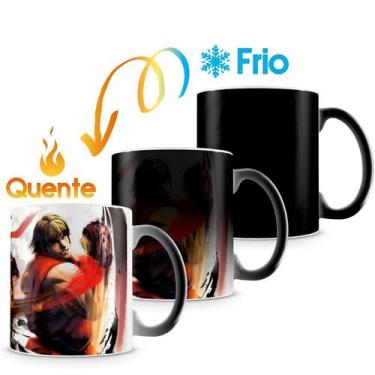 Imagem de Caneca Mágica Personalizada Street Fighter - Porcelana Termosensível -