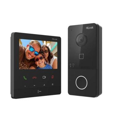 Imagem de Kit Vídeo Porteiro HiLook VI-K46P WI-FI IP65 Full HD 2MP - Hilook (Hik