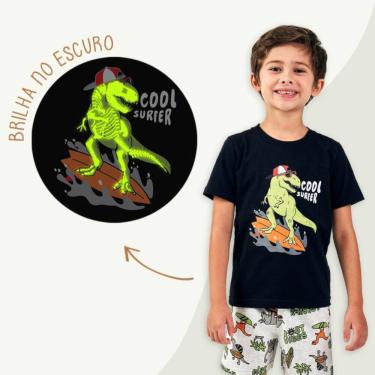 Imagem de Homewear Pijama Camiseta Mc Info Pv25