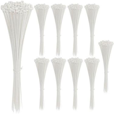 Imagem de Abraçadeira Nylon Enforca Gato 3,6X300Mm Branco Com 1000 Un - Tradesta