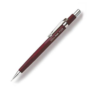 Imagem de Lapiseira 0.9mm P209 Japonesas Ebitchá Vermelho - Pentel