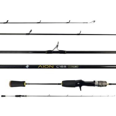 Imagem de Vara Para Carretilha Albatroz Aion Solid Carbon 5'6" (1,68m) 7-14lbs C