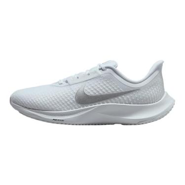 Imagem de Nike Power Flight Tênis feminino Cheerleading (FV6290-100, branco/prata metálico), Branco/Prata Metálico, 36