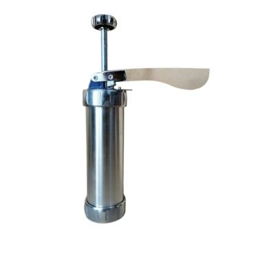 Imagem de Máquina de fazer biscoitos, fazer biscoitos ou rechear, churros, alumínio, 22 cm