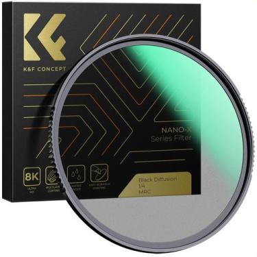 Imagem de Filtro K&F Concept Black Diffusion 1/4 62mm para vídeo/foto