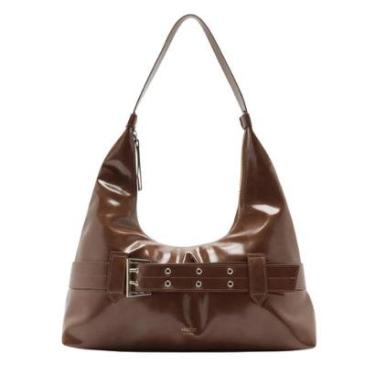 Imagem de Bolsa Arezzo Hobo Grande Tiras Fivela-Feminino