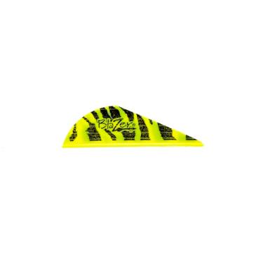Imagem de Bohning Blazer Tiger Archery Vane (pacote com 100), amarelo
