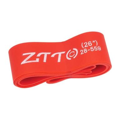 Imagem de KiBcsLic 2x Fita protetora para pneu de bicicleta de 26 polegadas, fita protetora para aro de bicicleta de nylon contra furos, para bicicletas de estrada e, Largura 2.8 Cm