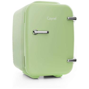 Imagem de Mini Geladeira para Skincare 4 Litros Portátil, 12V, 110V, CAYNEL, Verde