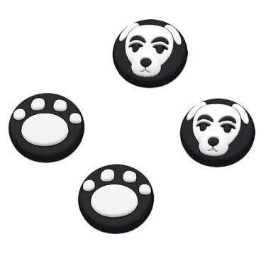 Imagem de Capa de botão de silicone macio com 4 peças, adequada para Nintendo Switch/Lite Joystick Simulation