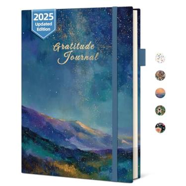 Imagem de Diário de gratidão para mulheres – Diário diário sem data de atenção plena e manifestação com instruções para cultivar afirmações, positividade, autocuidado e felicidade - Starlit Peaks