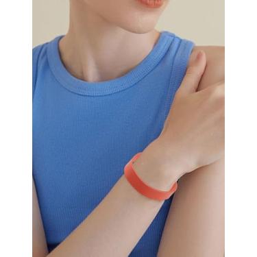 Imagem de 1 pulseira de couro ajustável, estilo punk/gótico rock para homens e mulheres, 8-5/8 x 5/20.3 cm (21,8 x 1,6 cm), Medium, Couro, Sem Pedra Preciosa