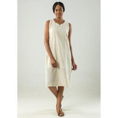 Imagem de Vestido Regata Pau a Pique Laise Off White