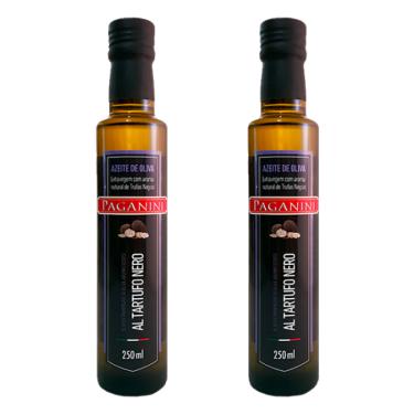 Imagem de Kit 2x: Azeite  Extra Virgem Al Tartufo Nero Paganini 250ml