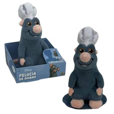 Imagem de Brinquedo Pelúcia da Disney Remy de Ombro Ratatouille 10cm - 790848941